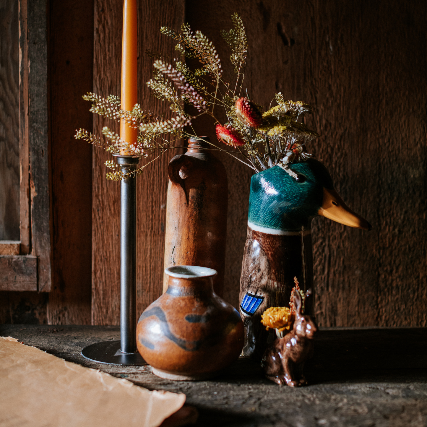 Mallard Flower Vase