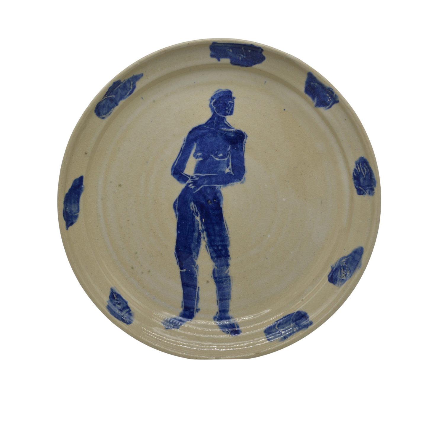 Handmade Ceramics - Nudes - Large Plate