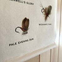 Canvas Wall Hanging - Trout Flies
