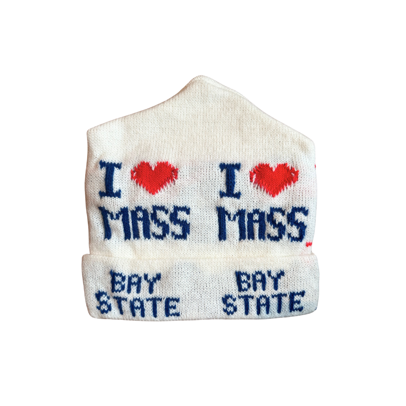I Love Massachusetts Vintage Beanie