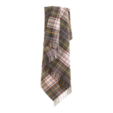 Tartan Dress Stewart British Wool Throw / Blanket