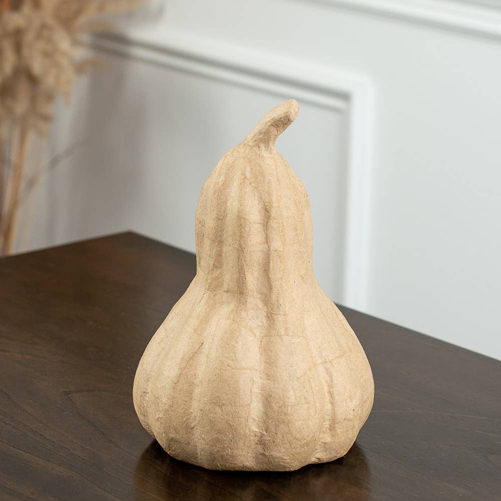 8-1/4" Paper Mache Gourd