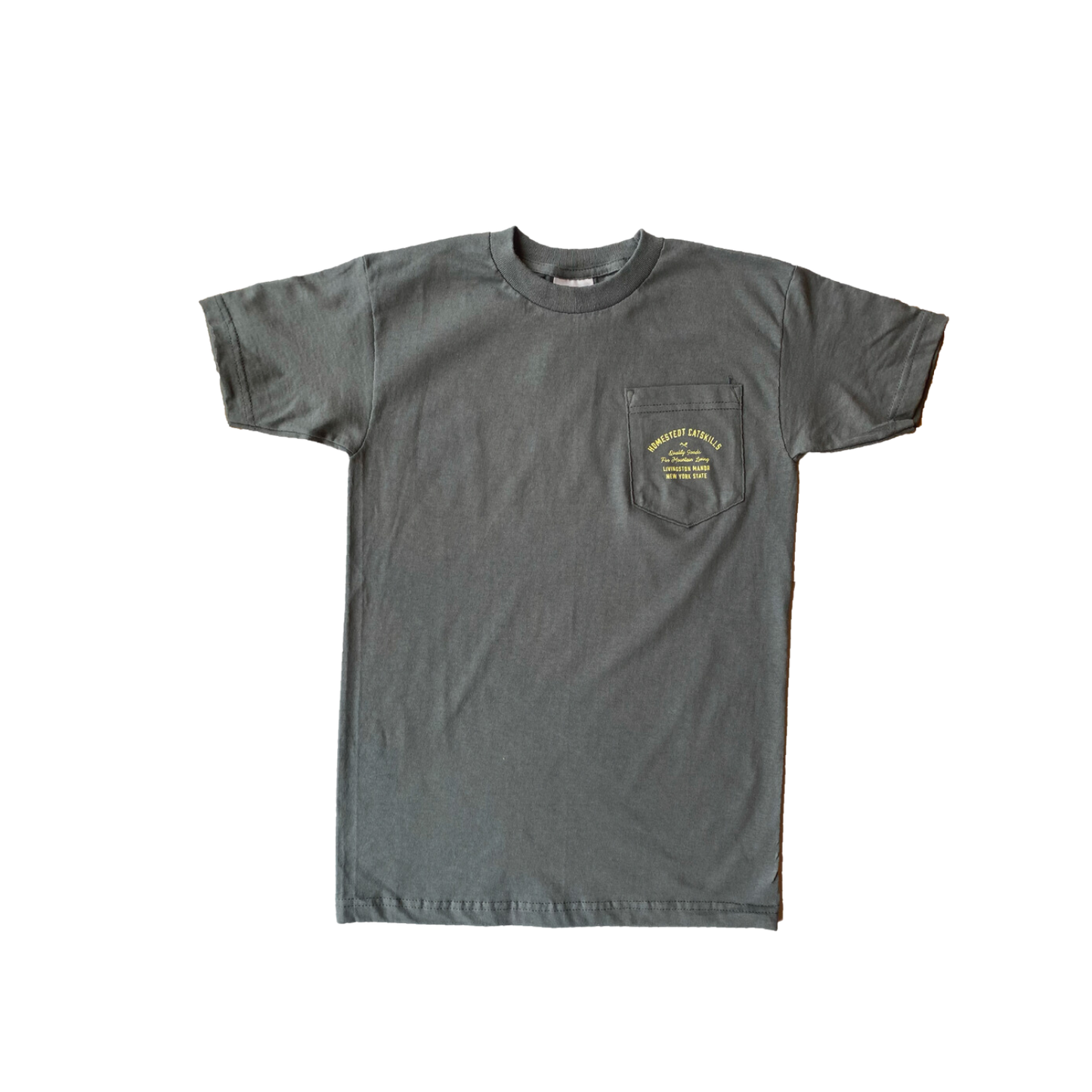 Homestedt Catskill Park T-Shirt - Charcoal