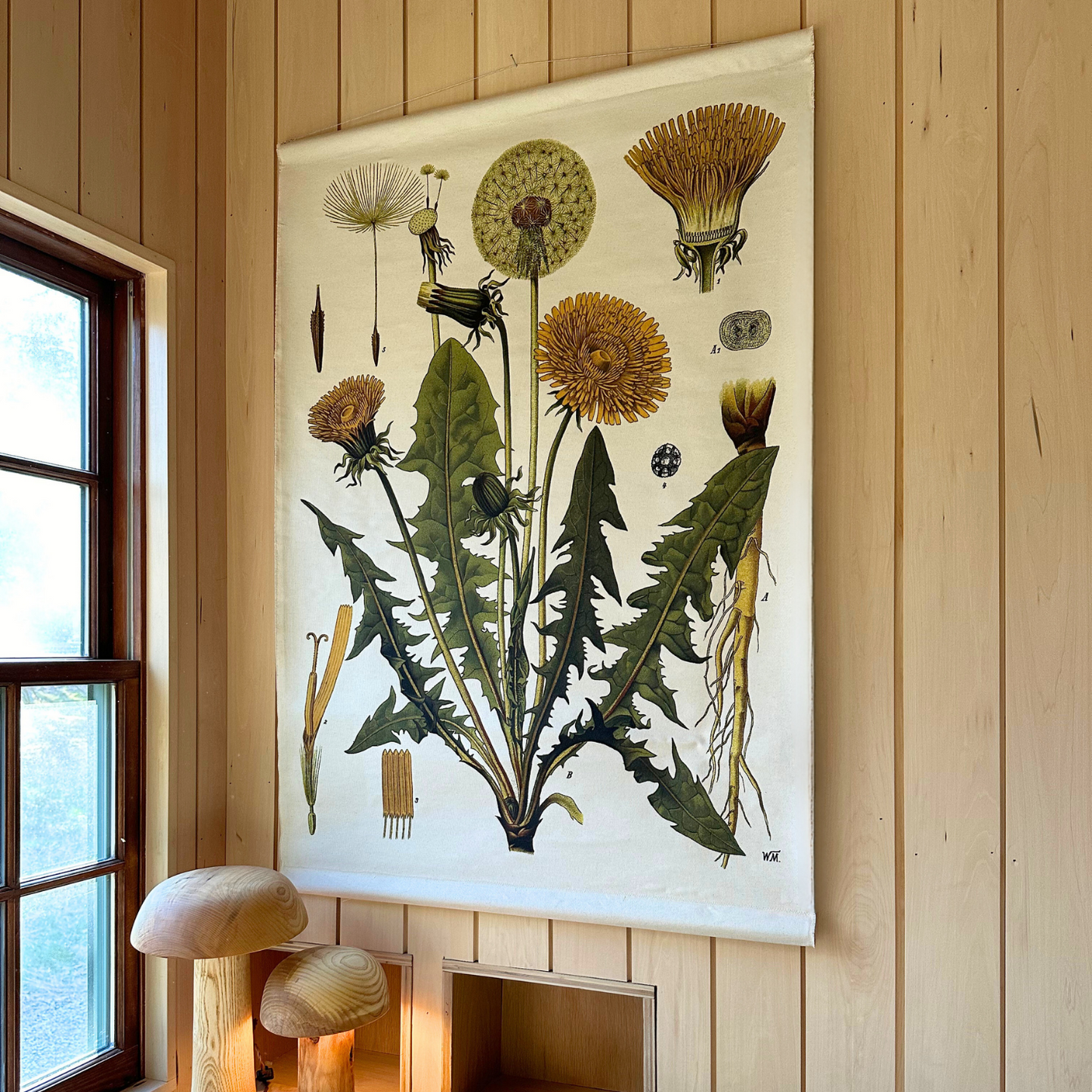 Dandelion - Canvas Wall Hanging
