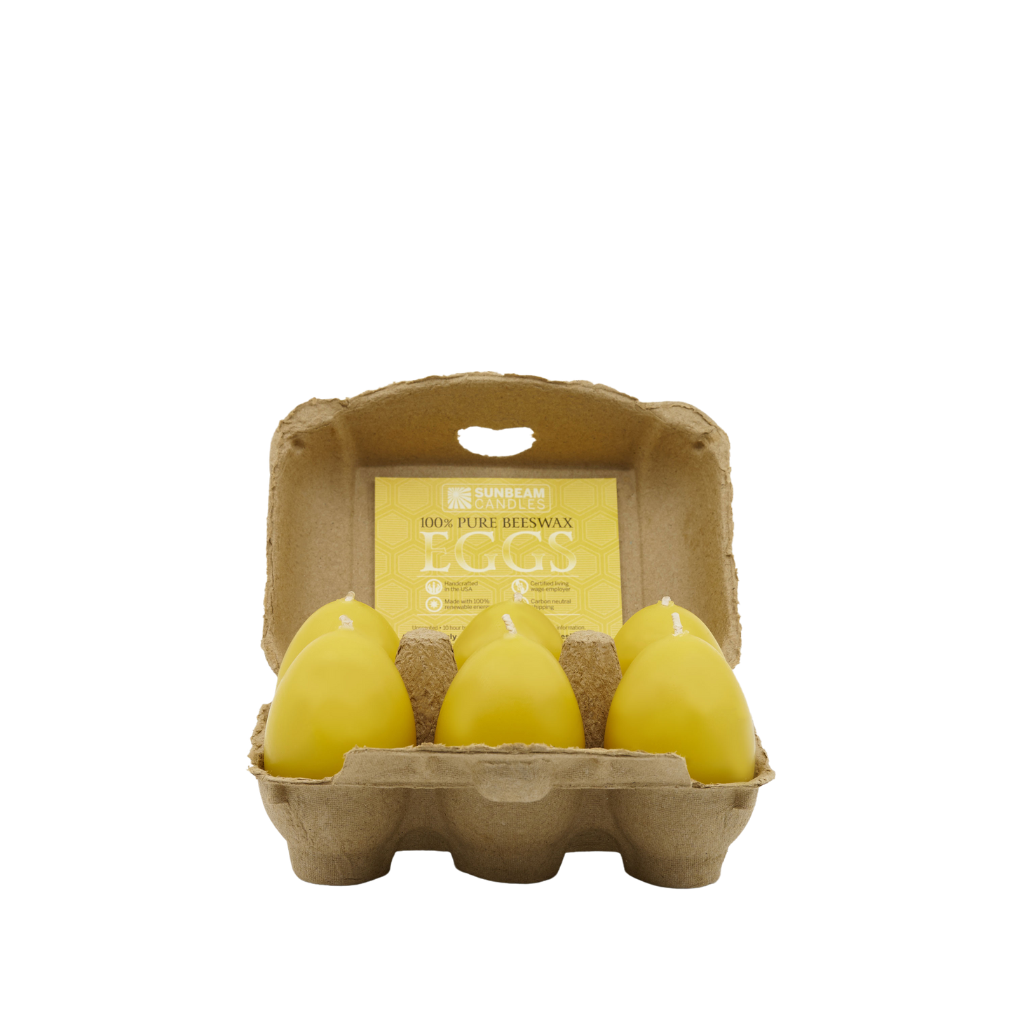 Egg Votives in Egg Carton (6-ct)