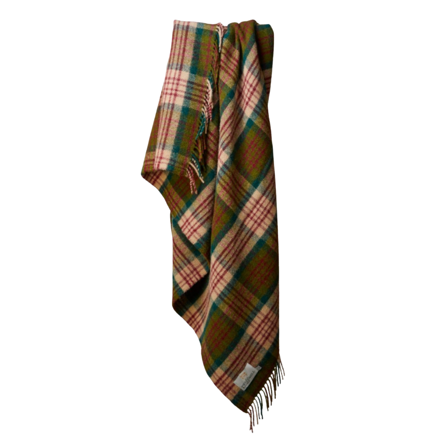 Tartan Thistleberry British Wool Throw / Blanket