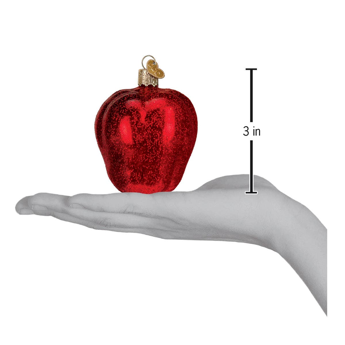 Red Delicious Apple Ornament