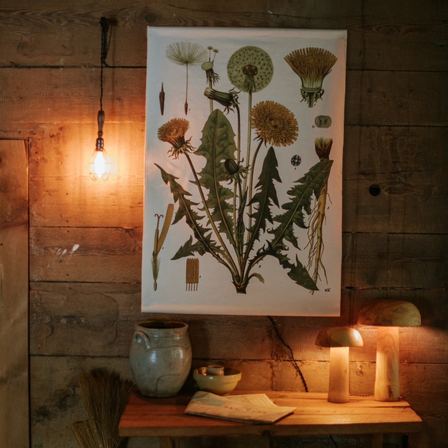 Dandelion - Canvas Wall Hanging