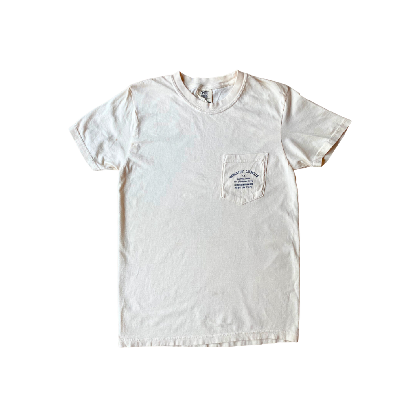 Homestedt Catskill Park T-Shirt - Off White