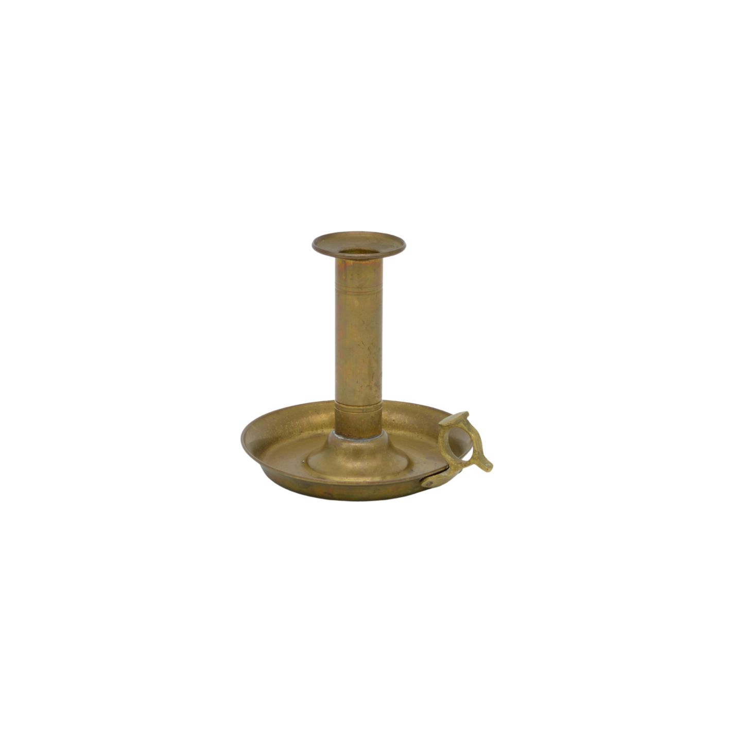 Danish Brass Chamberstick | Antique