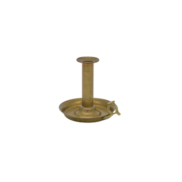 Danish Brass Chamberstick | Antique