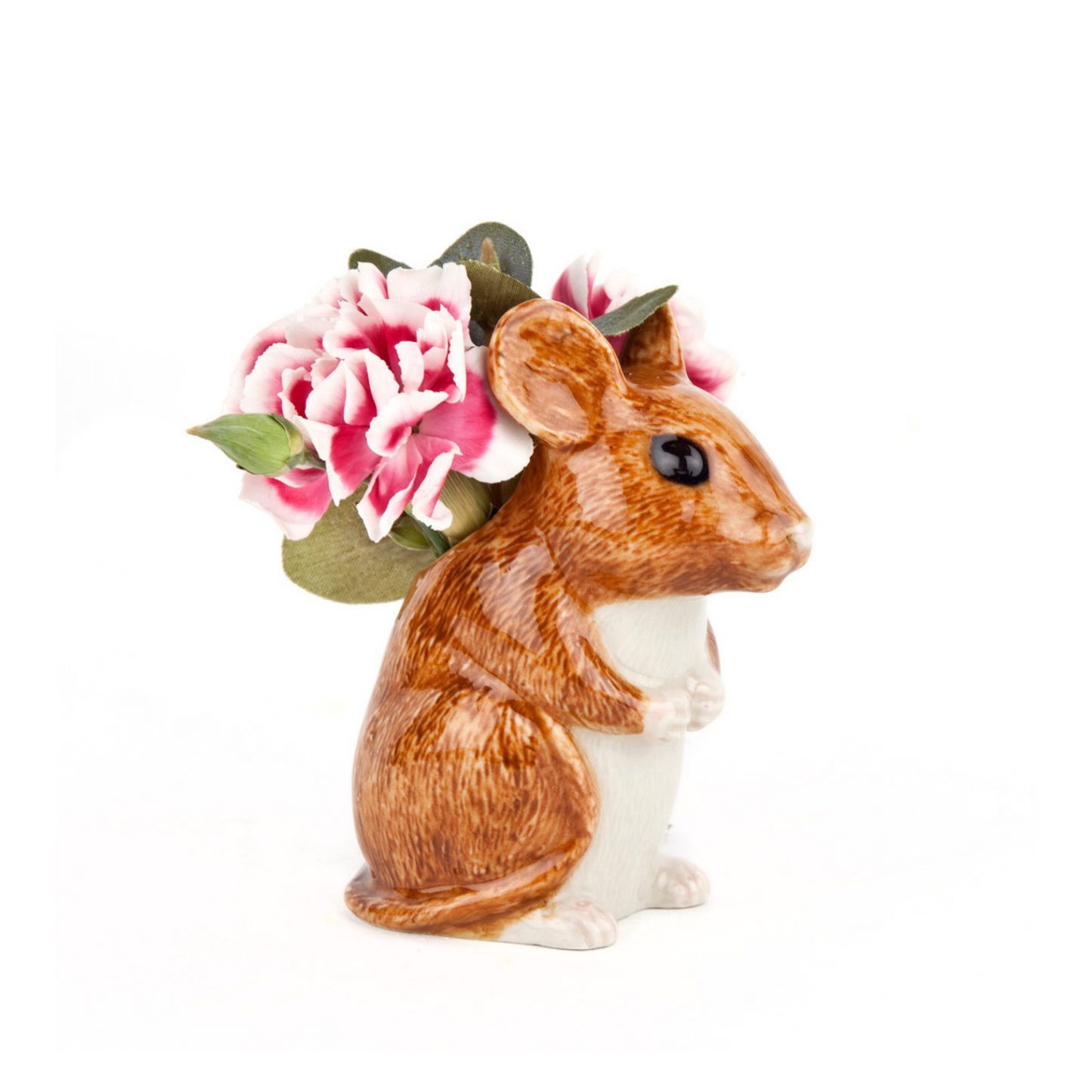 Wood Mouse Bud Vase