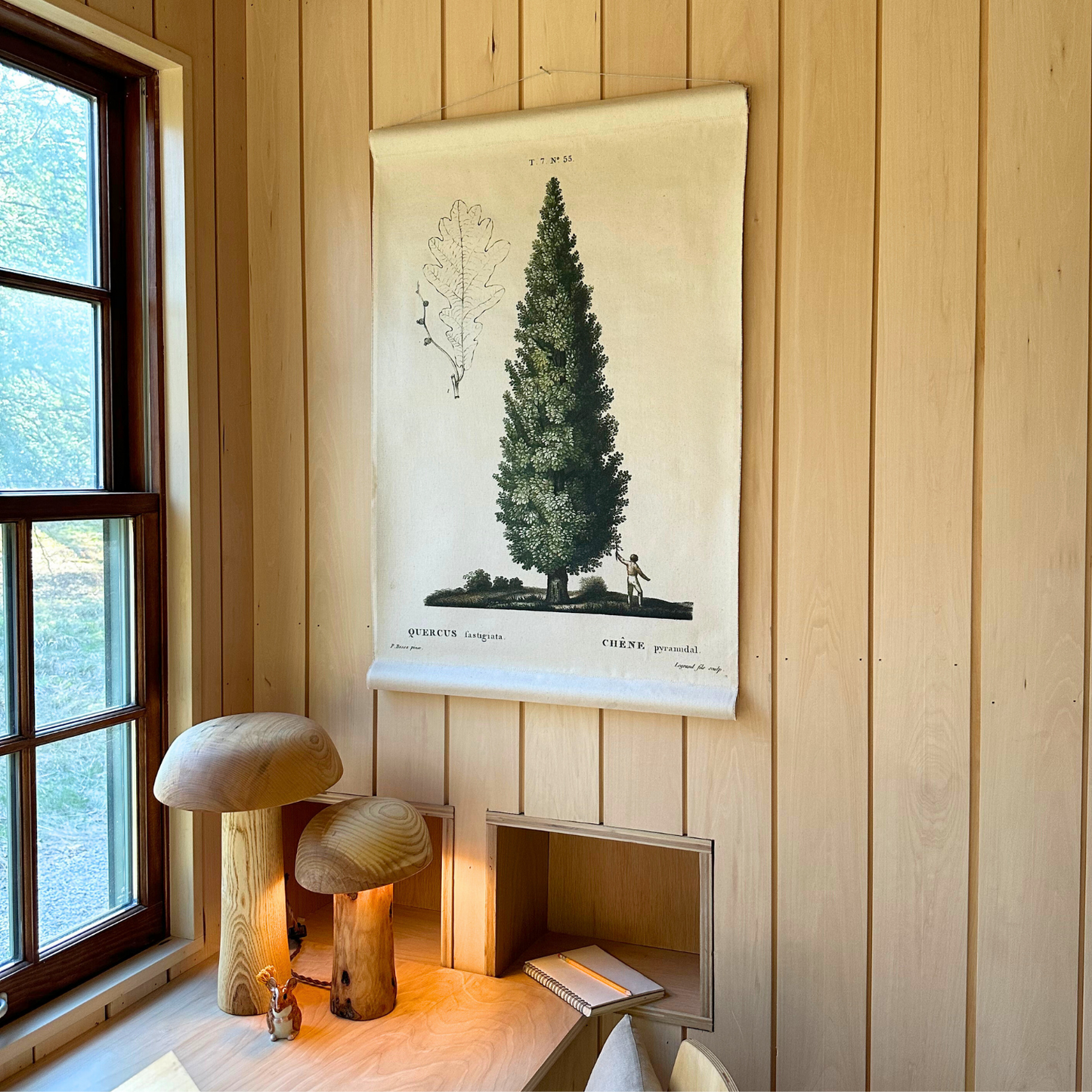 Cypress Tree - Canvas Wall Hanging