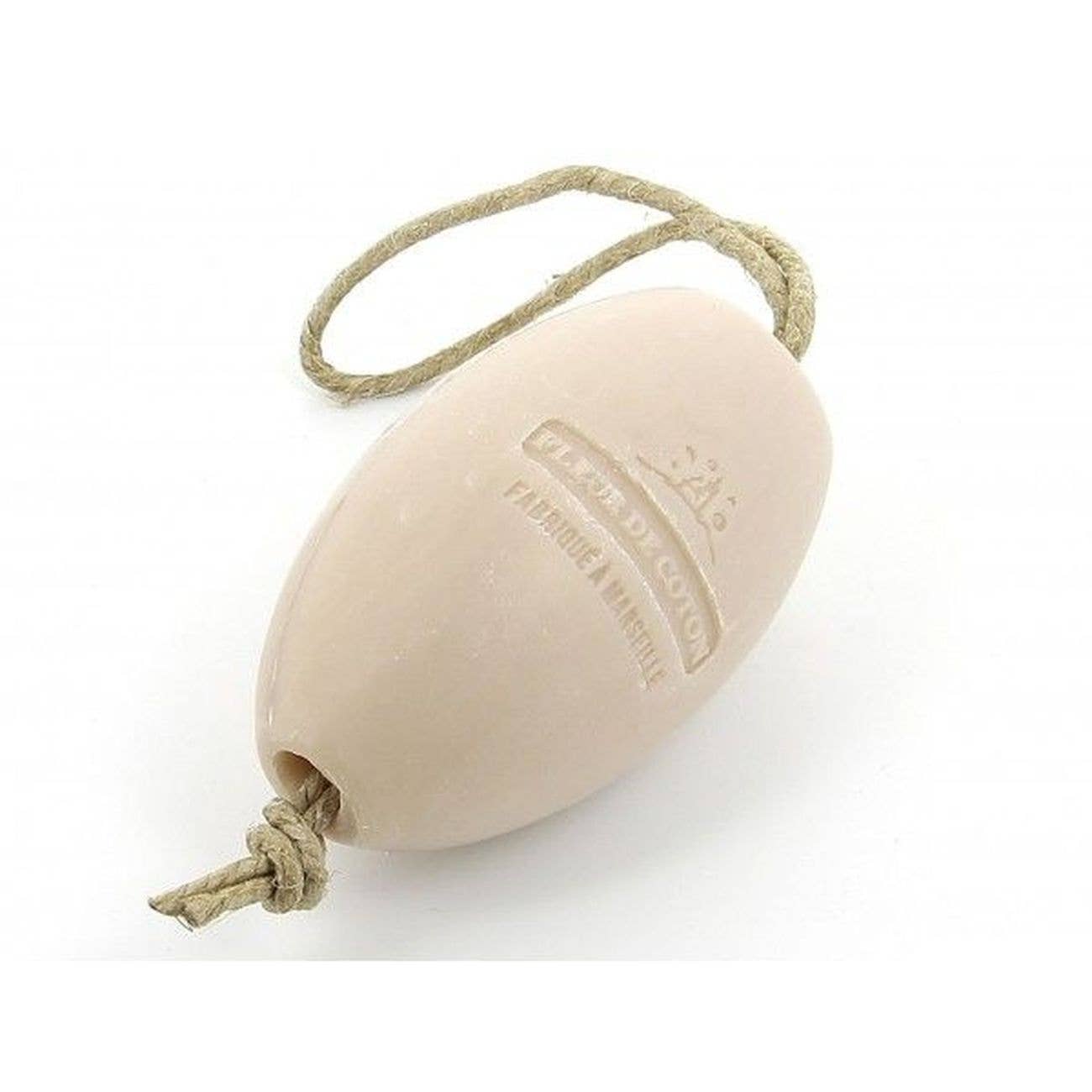 Fleur de Coton (Cotton Flowers) Soap on a Rope 240g