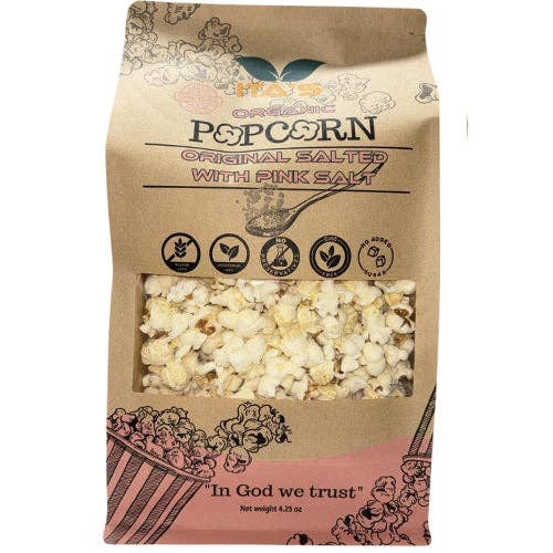 Ita's Organic Himalayan Pink Salt Popcorn
