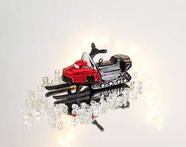 Snowmobile Ornament-4.5"L