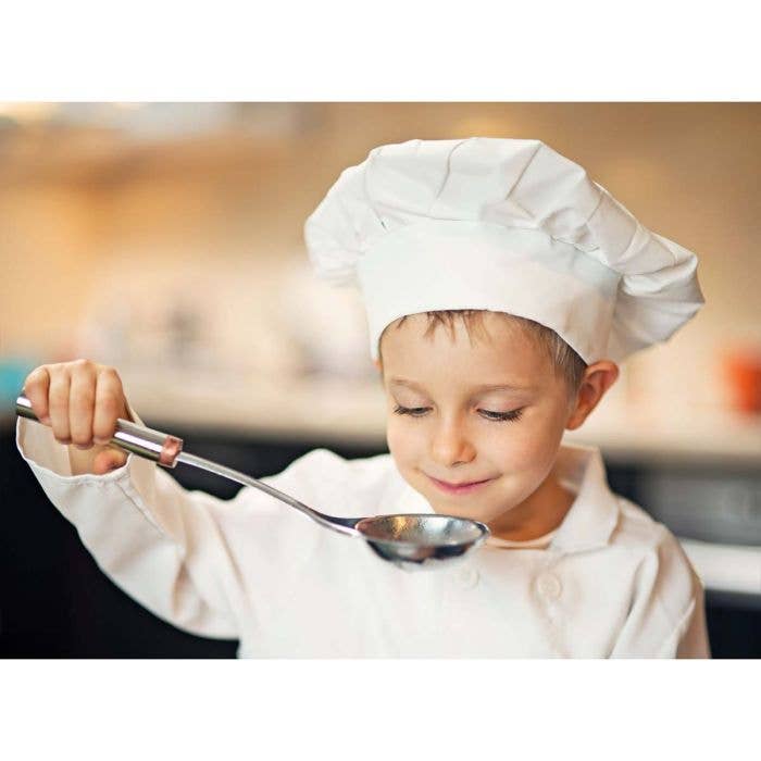 Kid's Chef's Hat, Heavyweight Cotton Twill