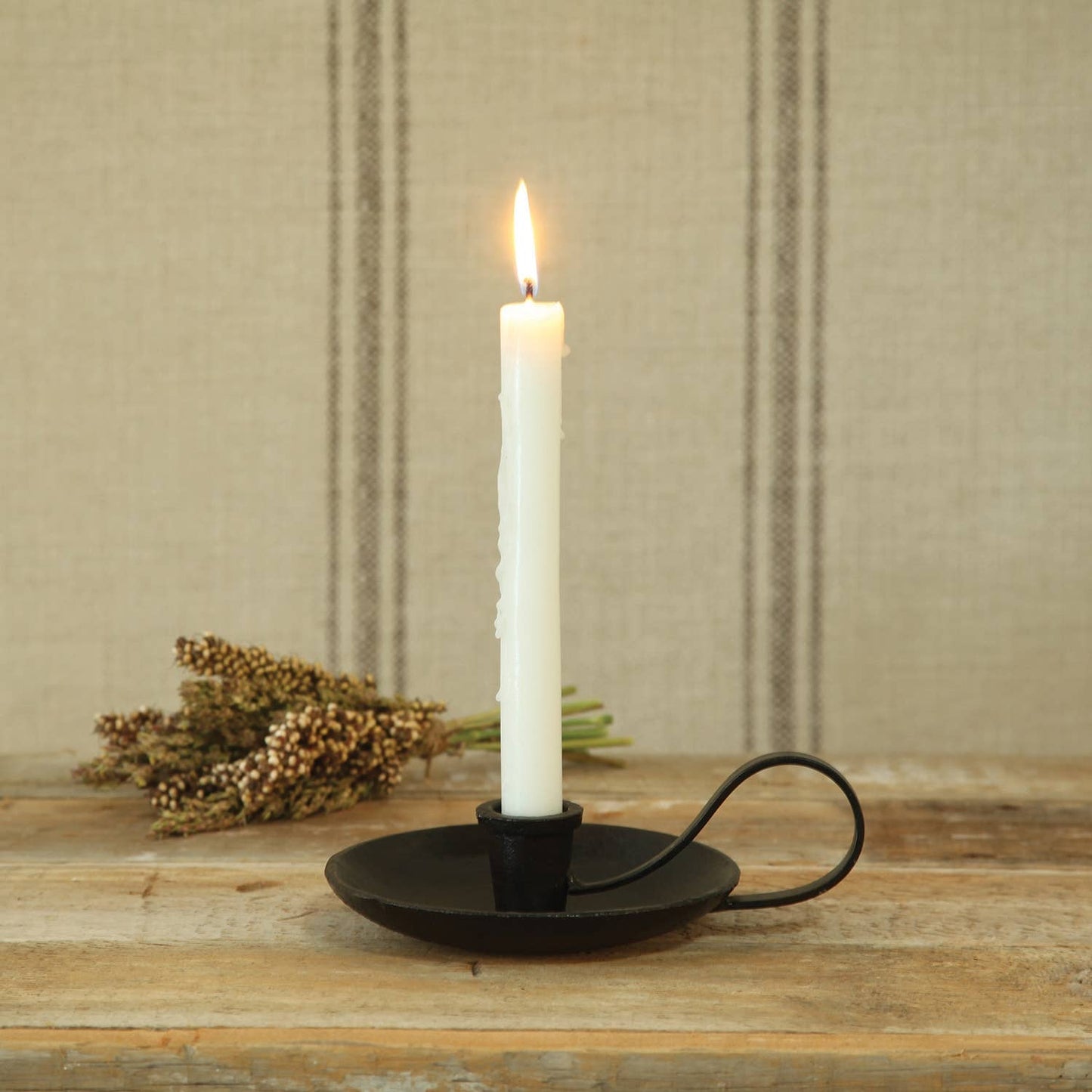 Diedrich Taper Holder - Cast Iron - Antique Black