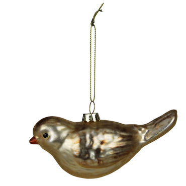 Bird Ornament, Glass