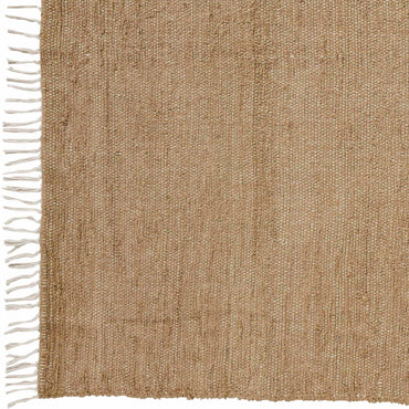 Cotton Chindi Rag Rug - Natural