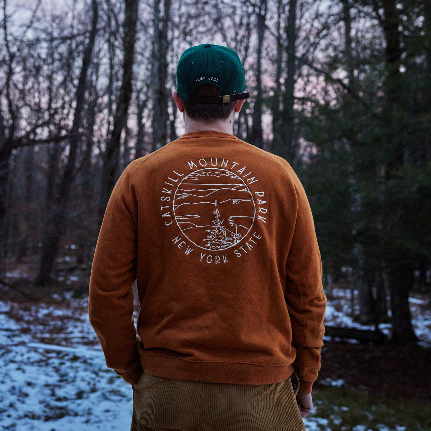 Homestedt Catskill Mountains Sweatshirt - Burnt Orange