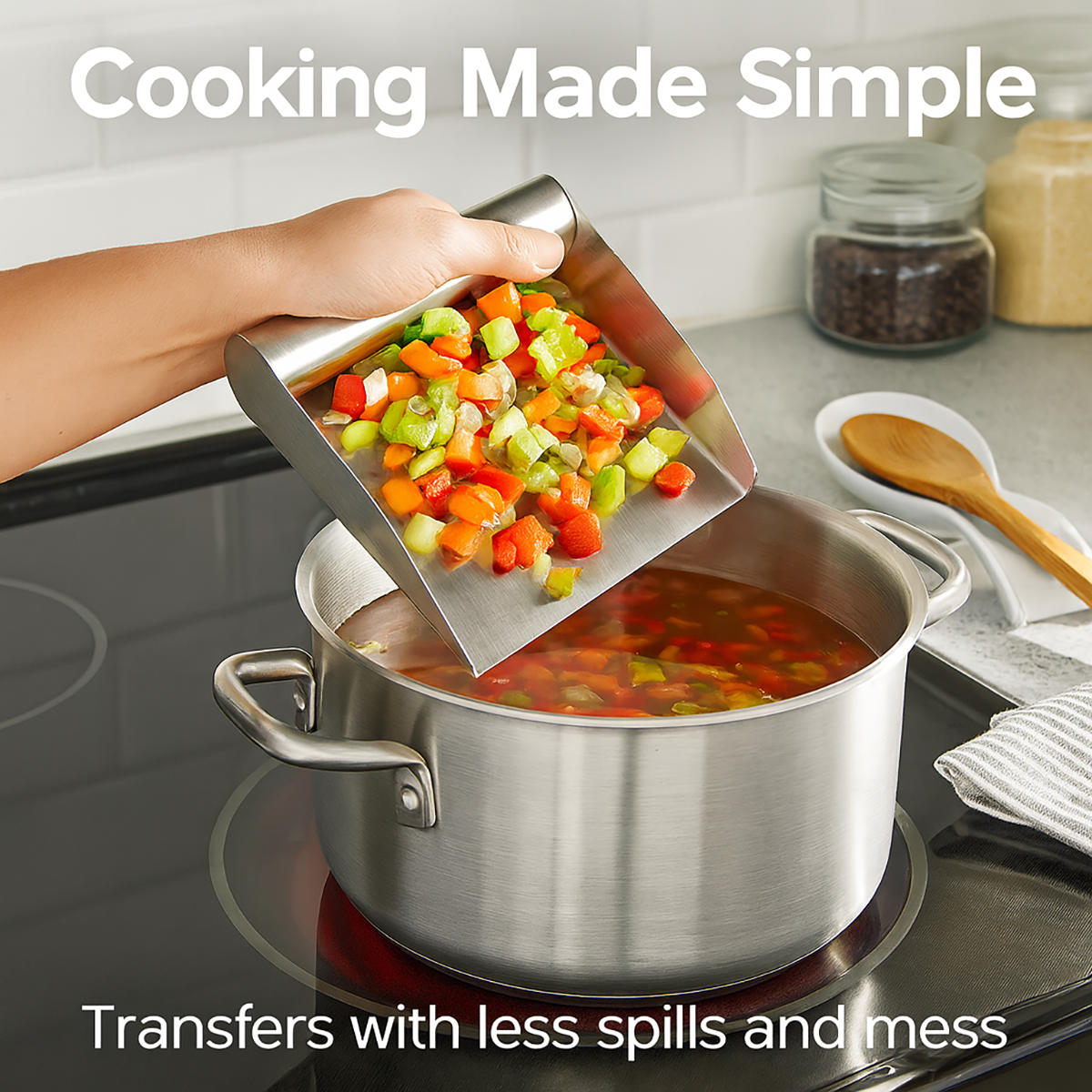 HIC Kitchen Food Scoop