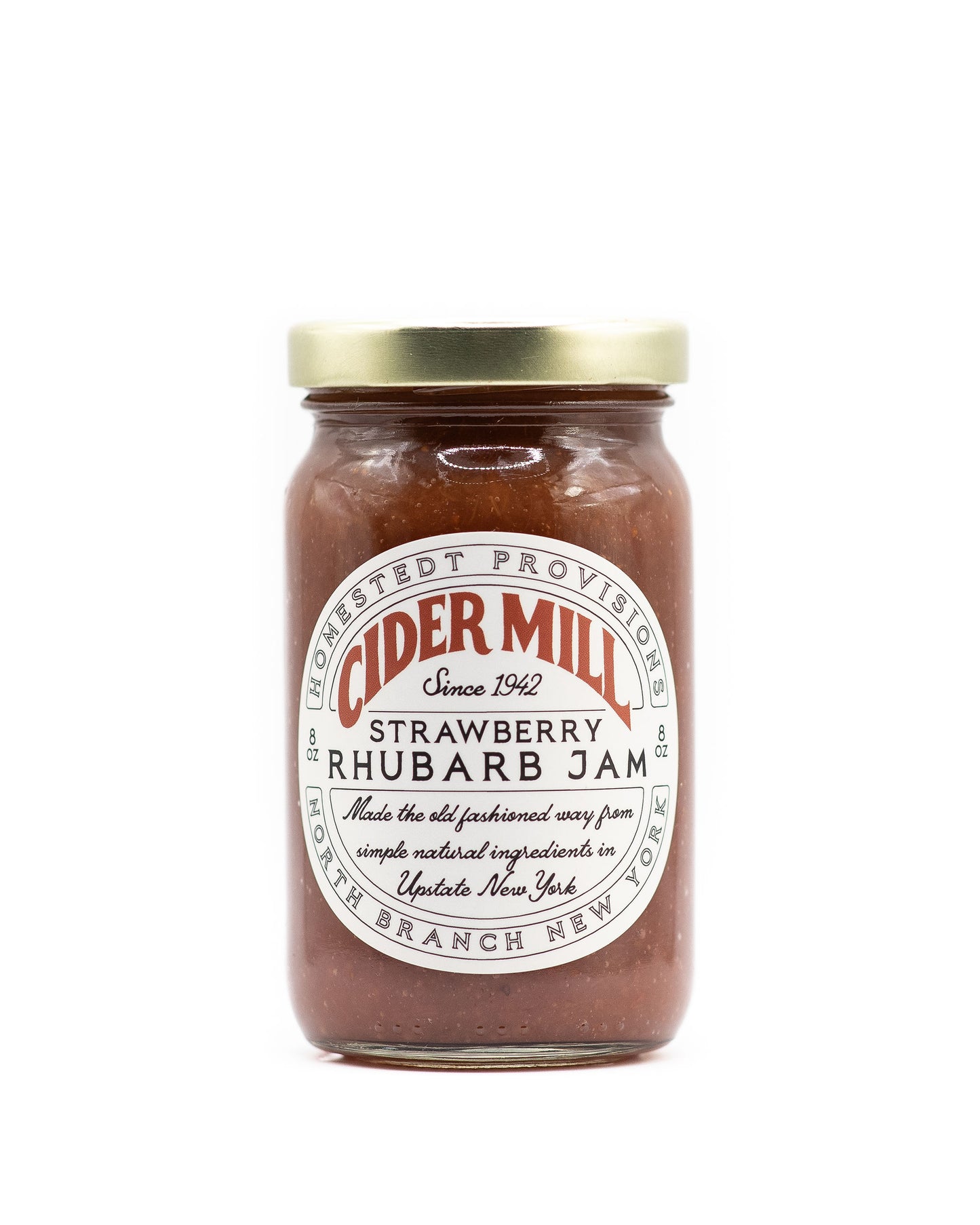 Cider Mill Strawberry Rhubarb Jam