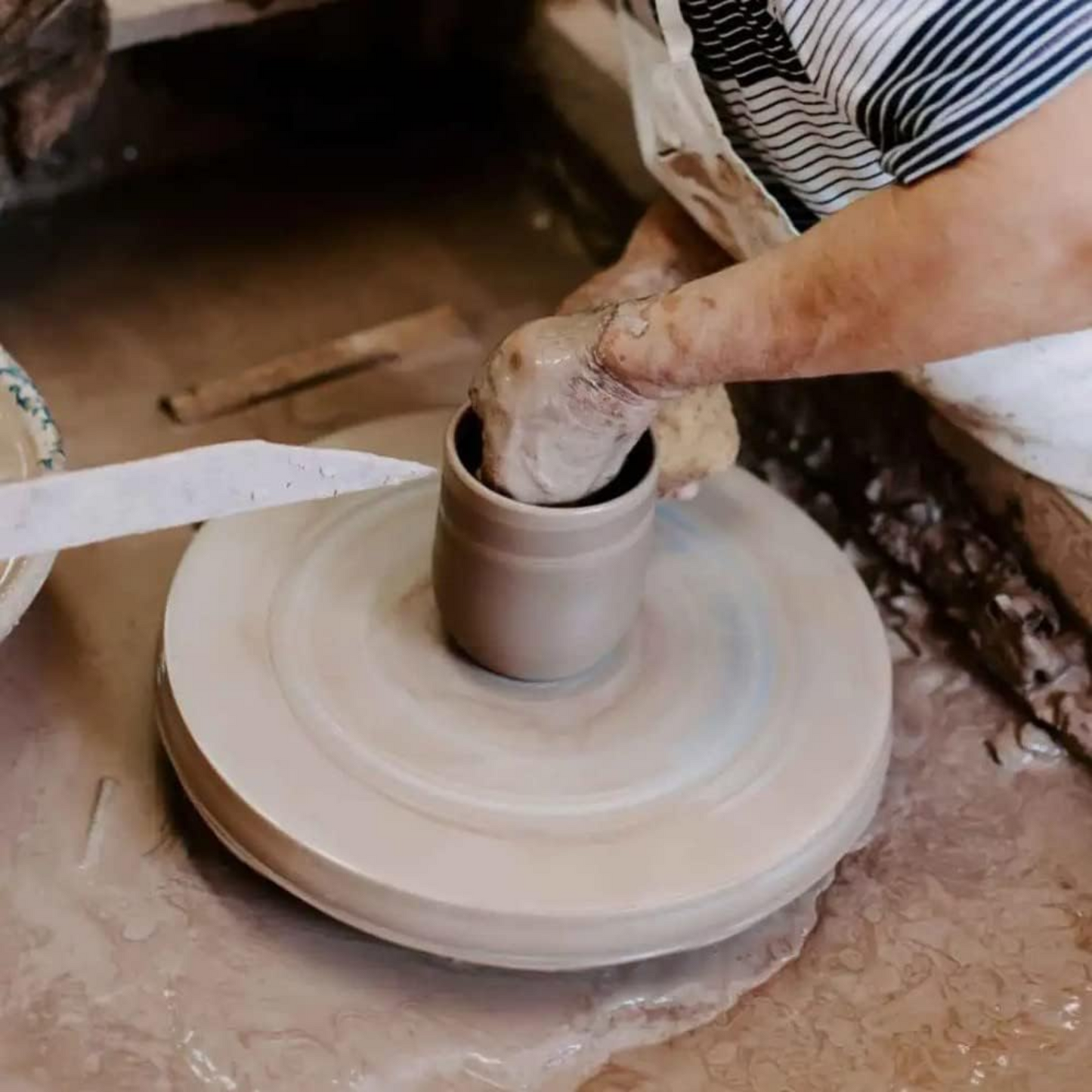 Handmade hand thrown stoneware made in the USA