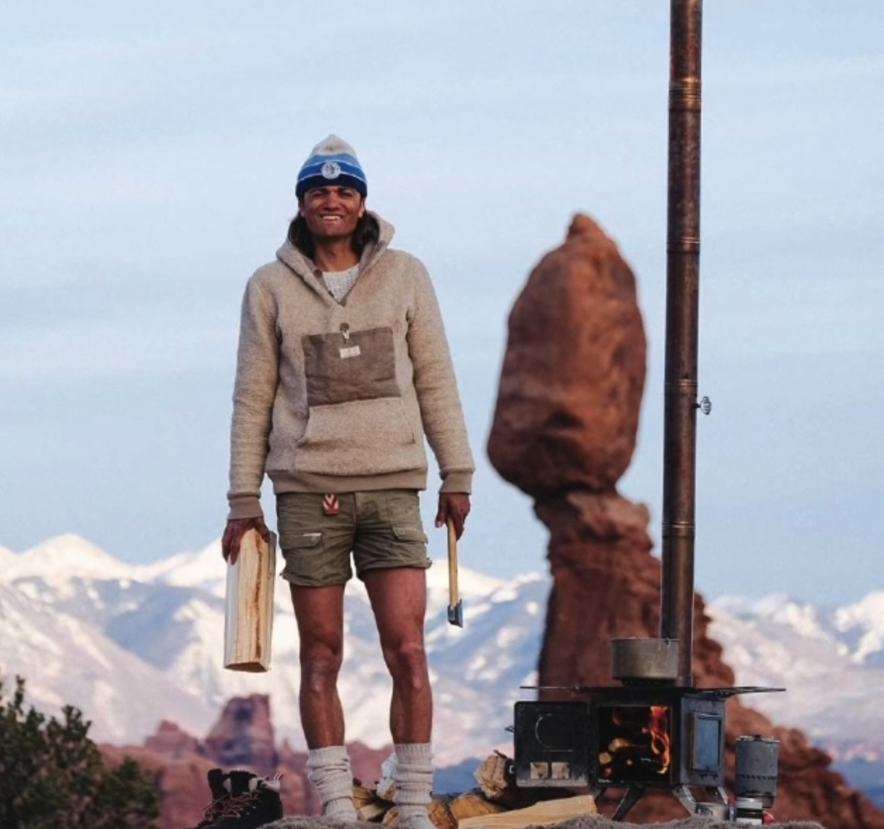 Amundsen Heroes Wool Hoodie