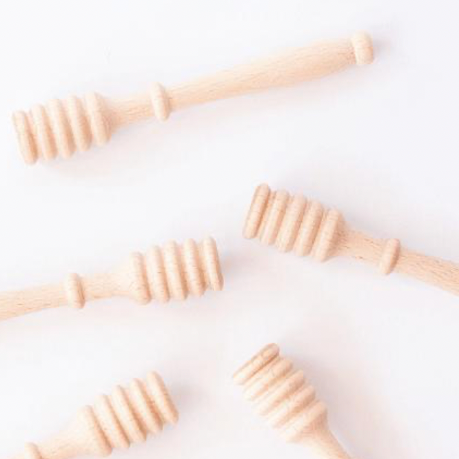 Beechwood Honey Scoop