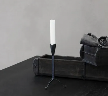 Cast Iron Candle Holder