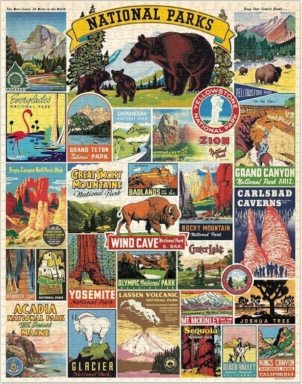 Cavallini National Park Puzzle