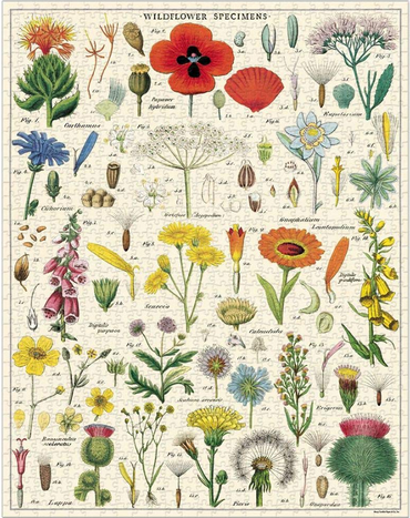 Cavallini Wildflower Puzzle