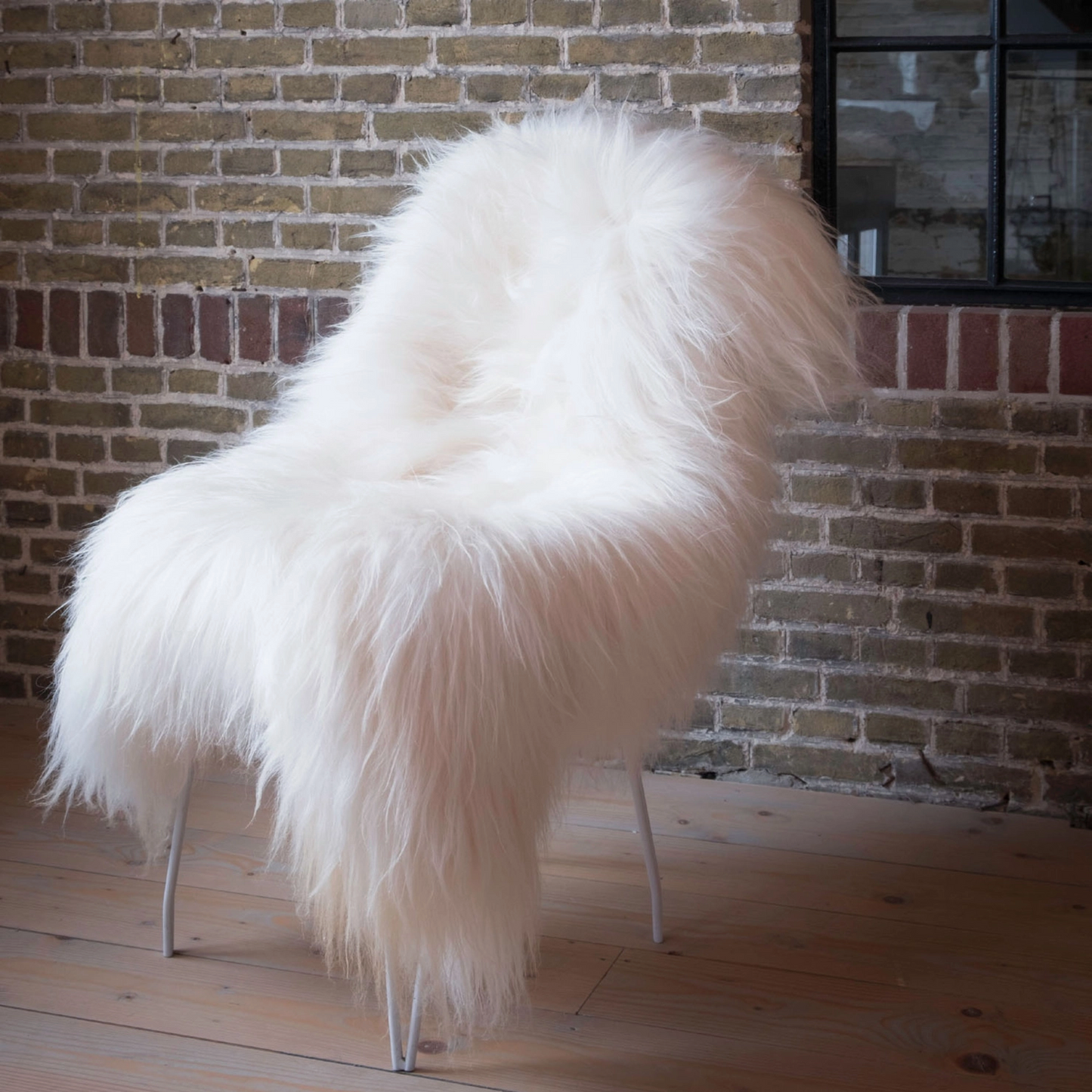 Icelandic White Sheepskin