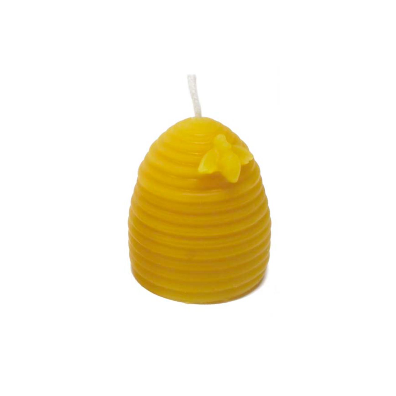 6 inch Hex Beeswax Pillar Candle