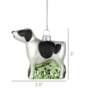 Dog Ornament, Glass