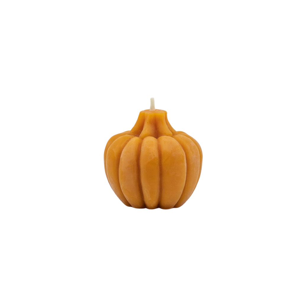 Beeswax Pumpkin Candle