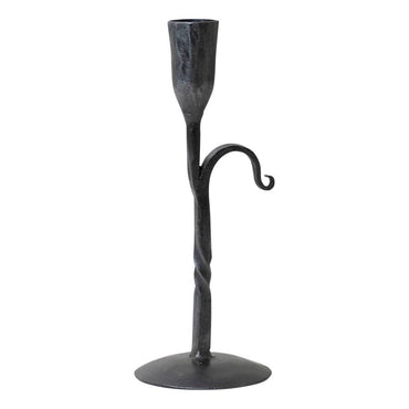 Wrought Iron Single Taper Candle Holder