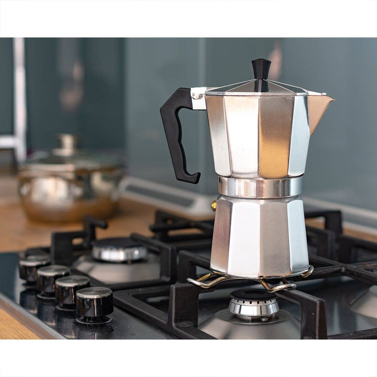 Fino Stovetop Espresso Maker, 3 Cup