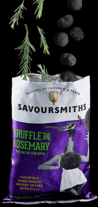 Savoursmiths Truffle and Rosemary Potato Crisps 5.29oz