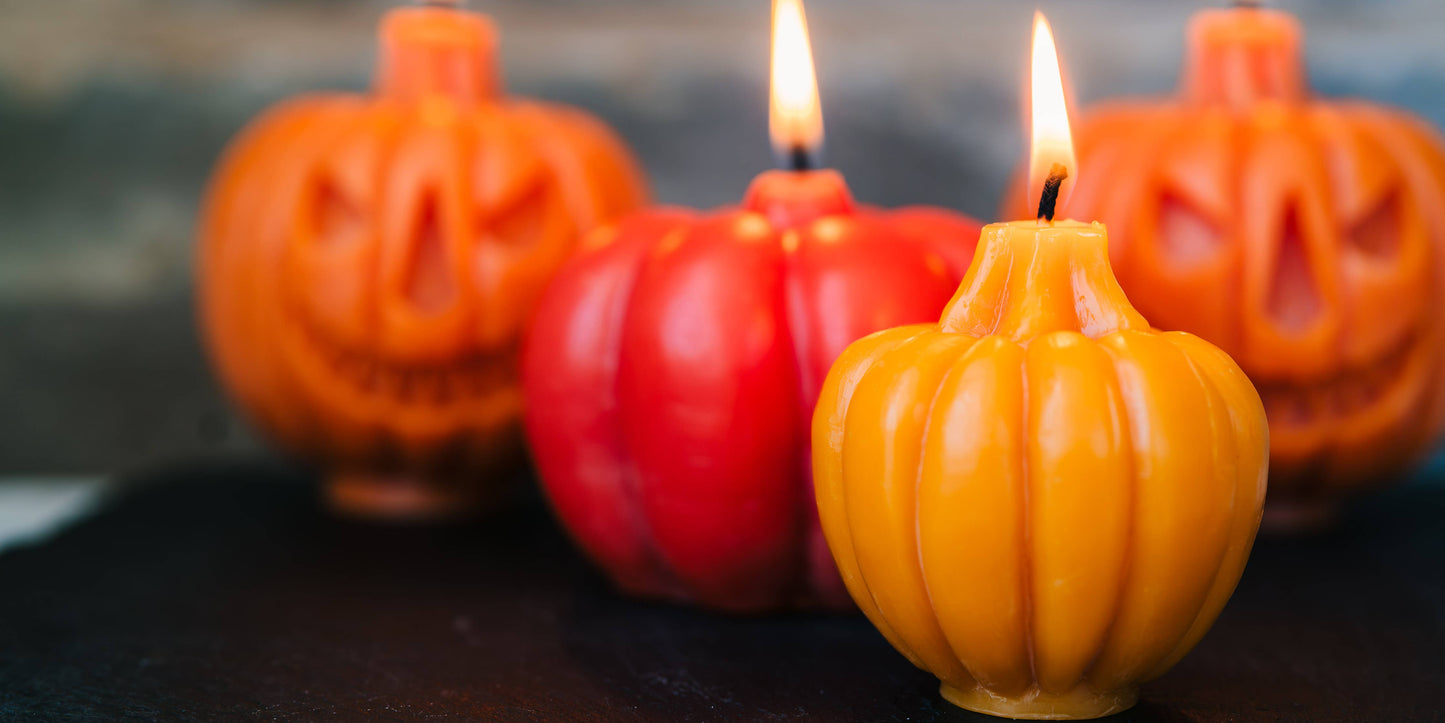 Beeswax Pumpkin Candle