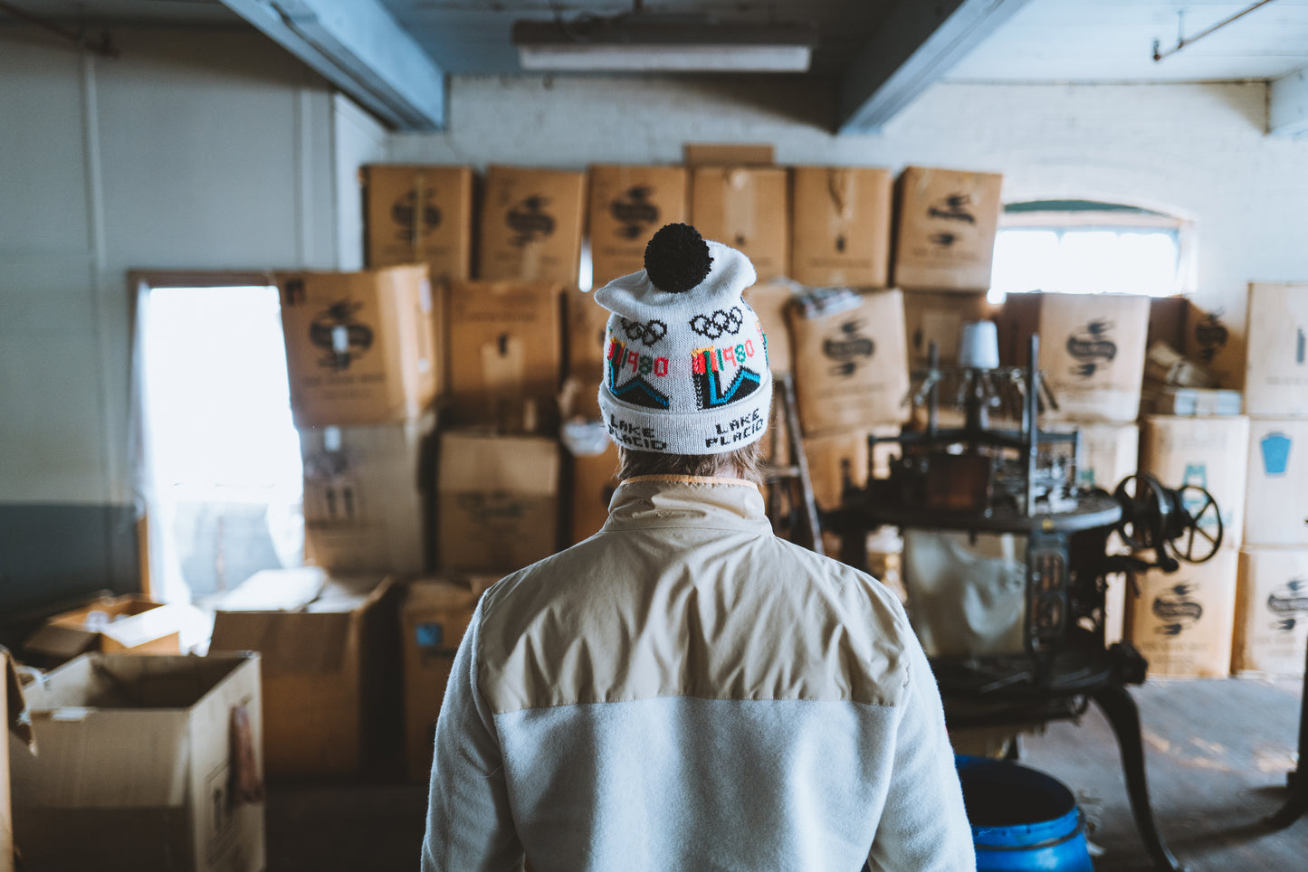 Original 1980 Lake Placid Winter Olympics Beanie