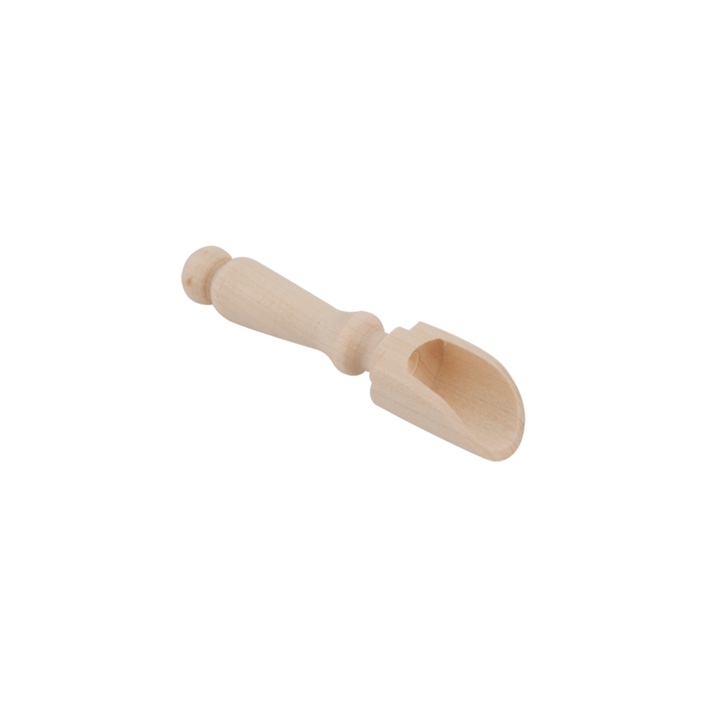 Wooden Pinch Scoop (8cm)