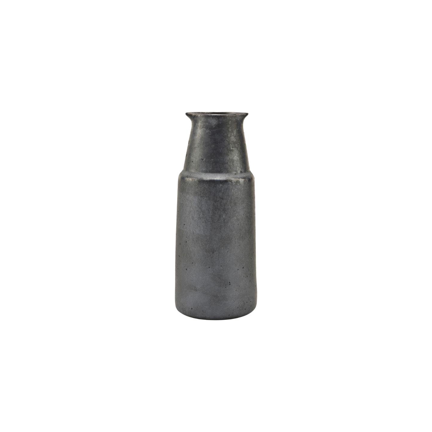 Tall Ceramic Pitcher / Vase Black