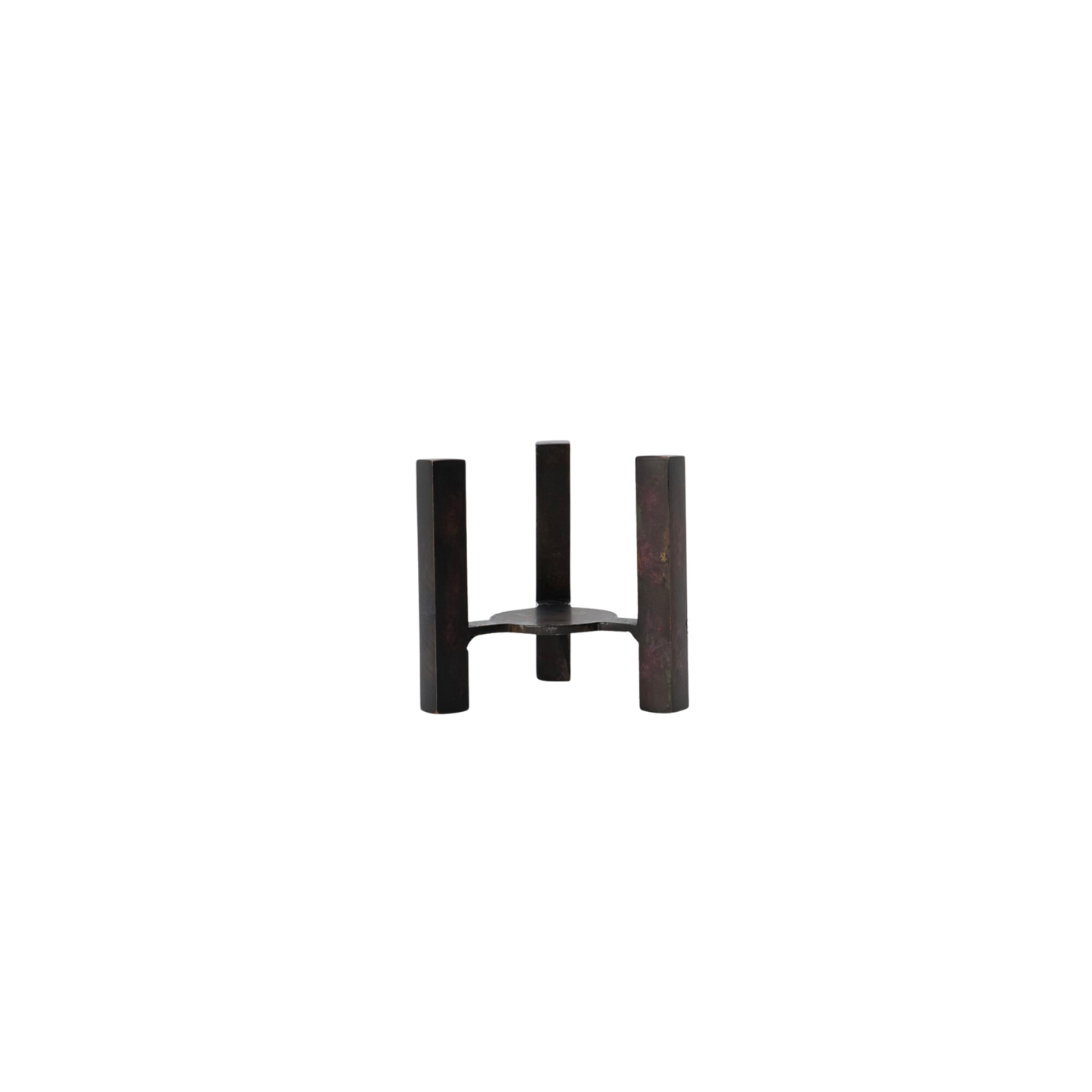Candle Stand Antique Iron