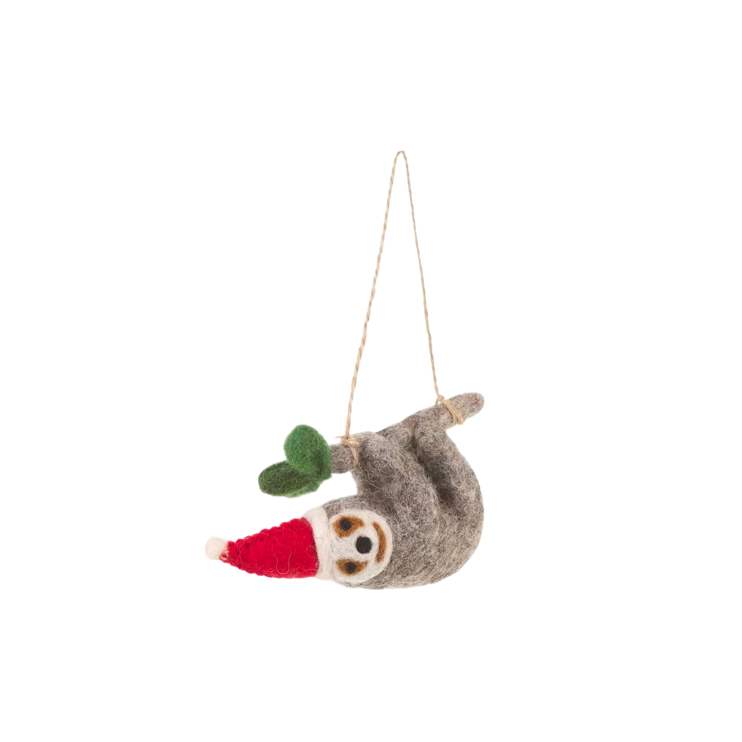 Felt Tree Decoration - Hanging Sloth
