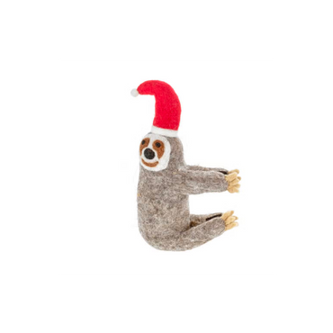 Felt Tree Decoration - Sloth Tree Topper