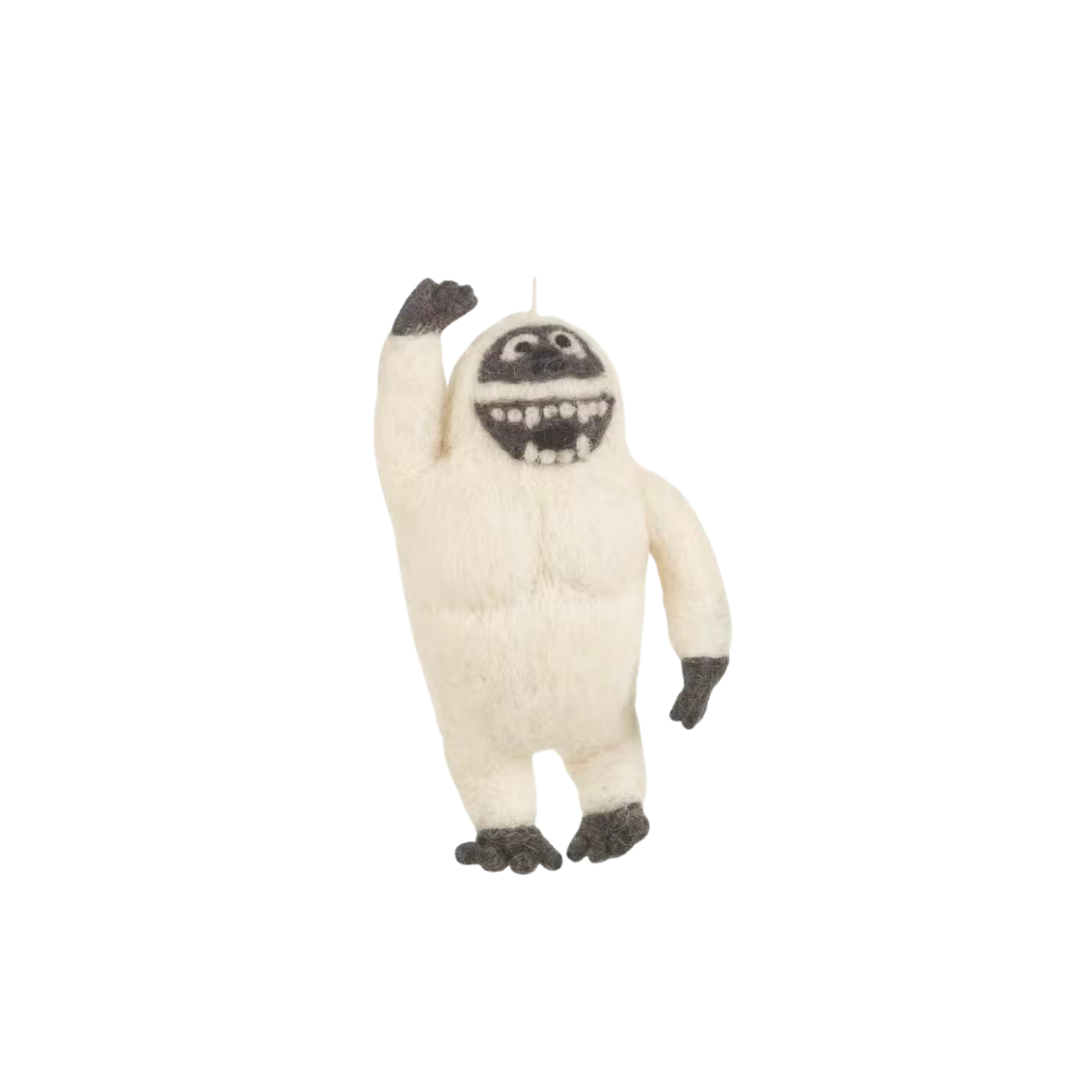Felt Tree Decoration - Yeti