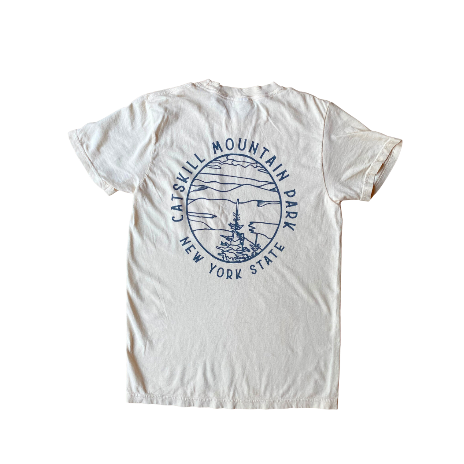 Homestedt Catskill Park T-Shirt Off White - Main Image