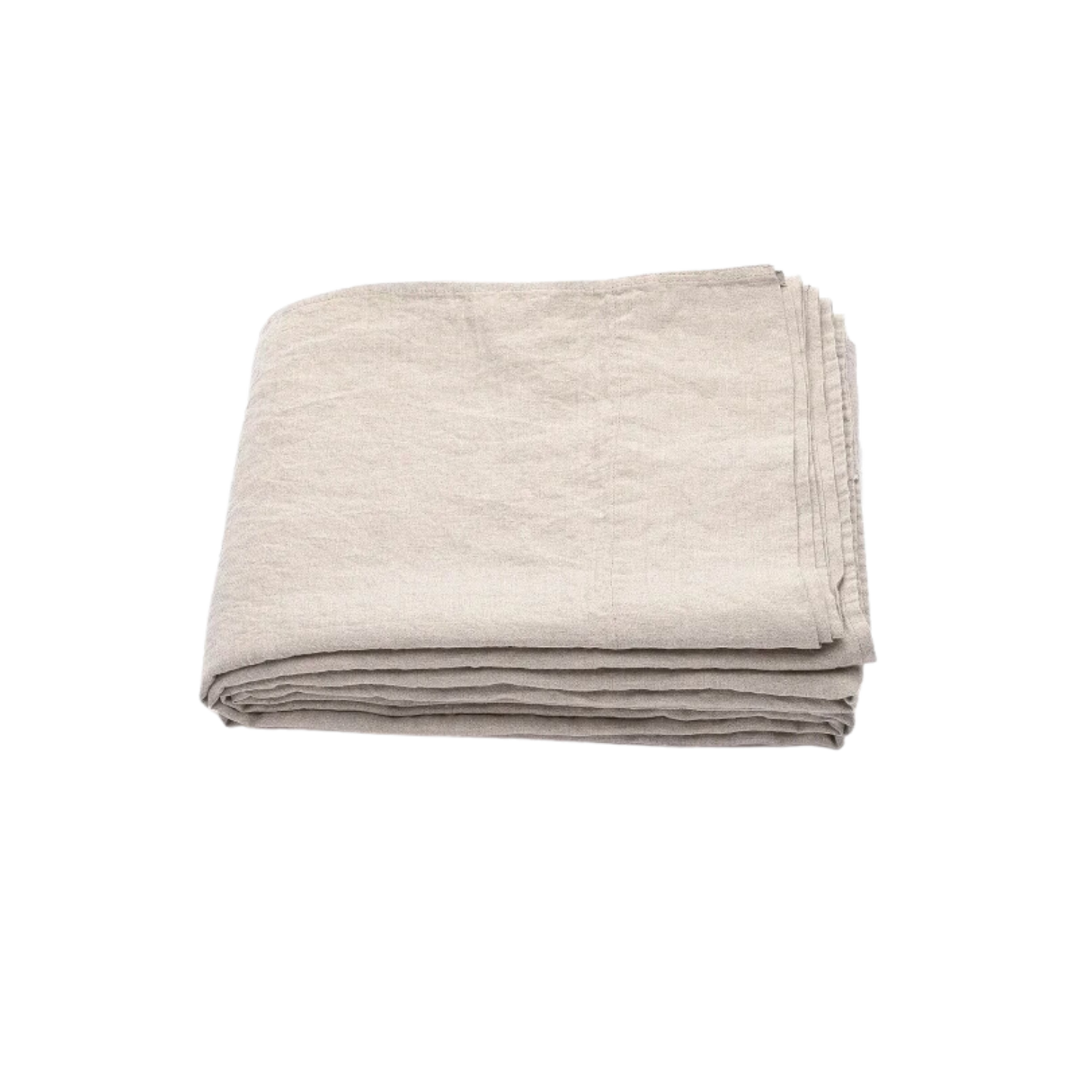 Homestedt Linen - Natural Flat Sheet - Queen